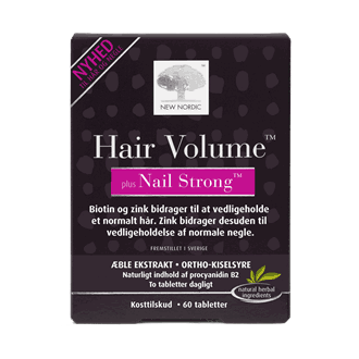 New Nordic Hair  Volume plus Nails Strong 60 tab