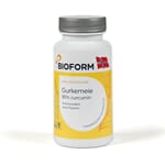 Bioform gurkemeie med curcumin, ingefær og piperin 60 tab
