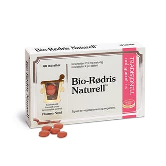 Pharma Nord bio rødris naturell 60 tab