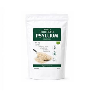 Lindroos økologisk psyllium 400 g
