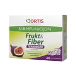 Ortis frukt & fiber 24 tyggterninger