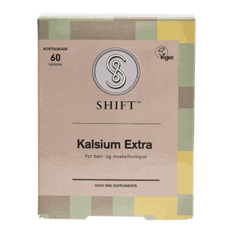 SHIFT Kalsium Extra 60 tabletter