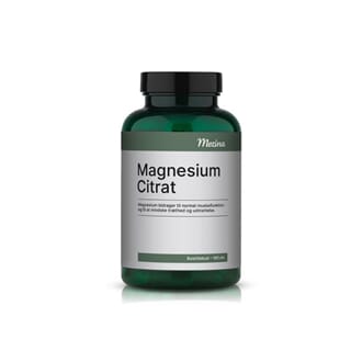 Mezina magnesium citrat 180 kapsler