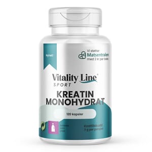 Vitality Line Sport Kreatin 120 kapsler