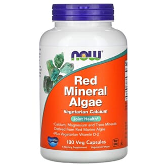 Now red mineral algae (aquamin) 180 kaps