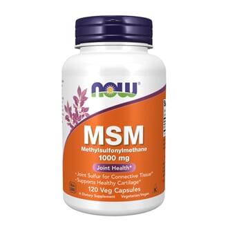 Now MSM 1000 mg 120 kapsler