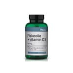 Mezina fiskeolje + vitamin D3 160 kapsler