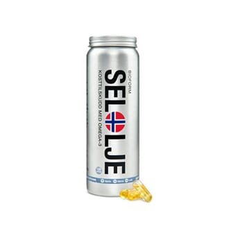Bioform selolje med omega-3 120 kapsler