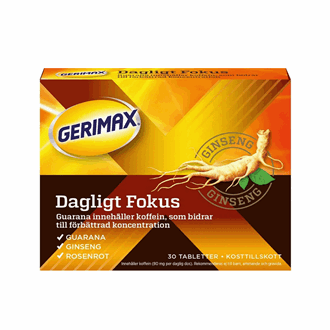 Gerimax instant energy 30 tabs