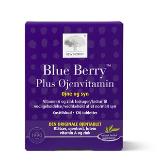 New Nordic Blue Berry Plus 120 tab