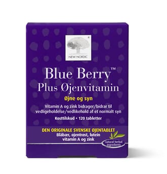 New Nordic Blue Berry Plus 120 tab