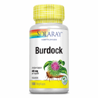 Solaray burdock root 100 kapsler