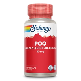Solaray PQQ 10 mg 30 kapsler