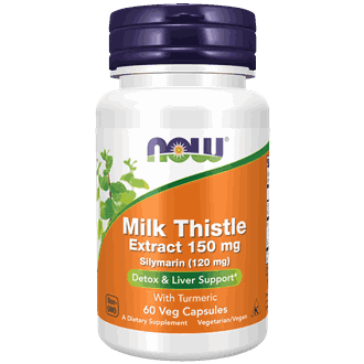 Now Milk Thistle (silymarin) 150 mg 60 kaps