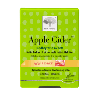 New Nordic Apple Cider 120 tabletter