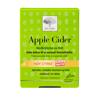 New Nordic Apple Cider 120 tabletter