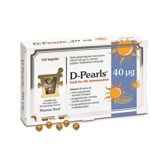 Pharma Nord d-pearls 40µg 120 kap