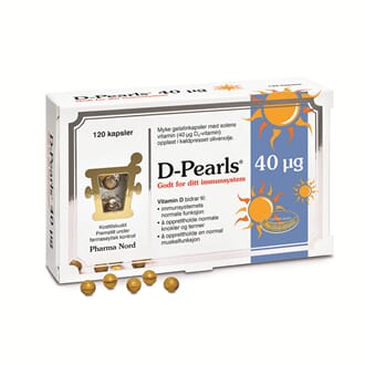 Pharma Nord d-pearls 40µg 120 kap
