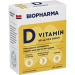 Biopharma vitamin d 80µg 120 kaps