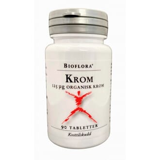 Bioflora krom 90 tabletter