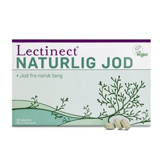 Lectinect naturlig jod 60 tabs