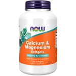 Kalsium-magnesium + D3 + sink 120 kapsler Now