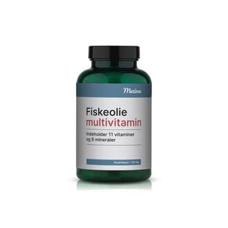 Mezina fiskeolje multivitamin 120 kapsler
