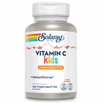 Solaray vitamin c kids 100 tbl