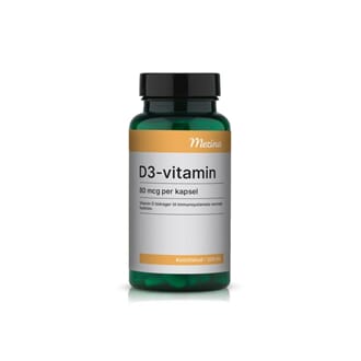 Mezina D3 vitamin 200 kapsler
