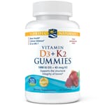 Nordic Naturals Vitamin D3+K2 gummies 60 stk