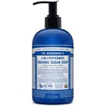 Dr. bronner 4-in-1 hand soap peppermint 355 ml