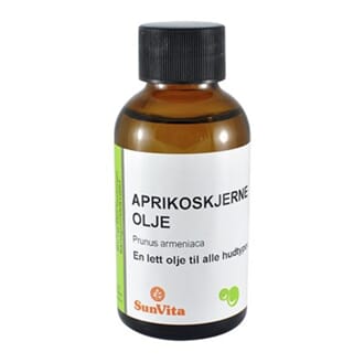 Sunvita aprikoskjerne olje 100 ml