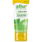 Alba wild mint clear mineral sunscreen SPF 45 85 g