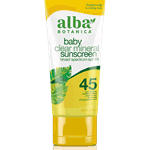 Alba baby clear mineral sunscreen SPF 45 85 g