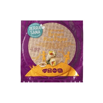 TerraSana vietnamese brown rice paper 15 stk