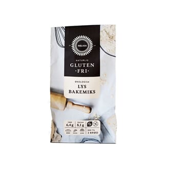 Helios glutenfri lys bakemiks 600 g