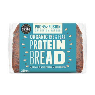 Profusion proteinbrød rug & linfrø økologisk 250 gr