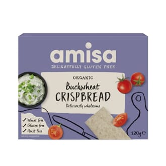 Amisa glutenfri bokhvete knekkebrød 120 g
