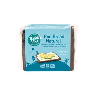 TerraSana rye bread natural 500 g