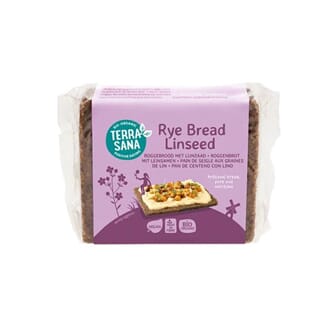 TerraSana rye bread linseed 500 g