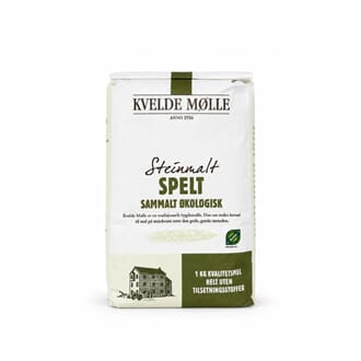 Kvelde økologisk sammalt speltmel 1 kg