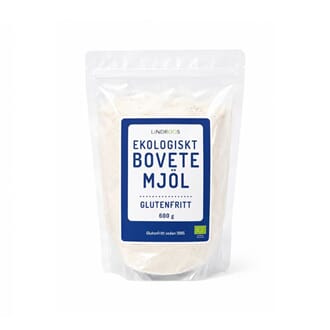 Lindroos økologisk bokhvetemel 600 g
