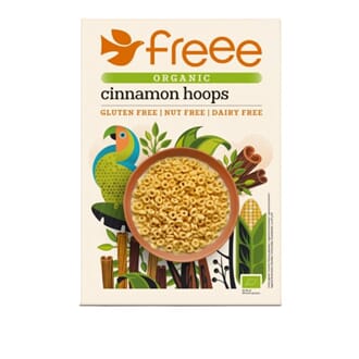 Doves Farm cinnamon hoops organic  300 g