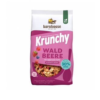 Barnhouse krunchy granola skogsbær 500 g