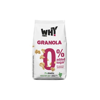 Why Foods granola 0% sugar 300 g