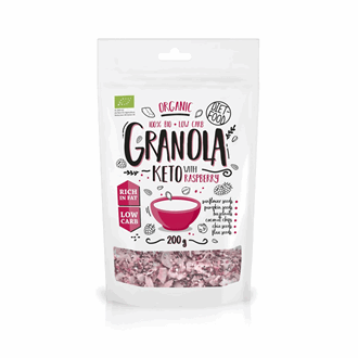 Diet Food keto granola bringebær 200 g