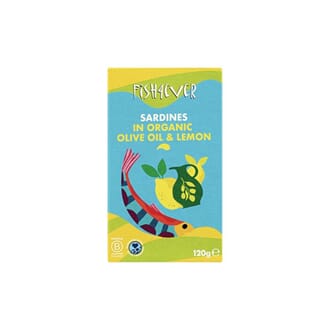 Fish 4 Ever sardiner i olivenolje & sitron 120g