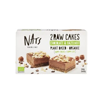 Nats Rawline chocolate hazelnut cakes 130 g