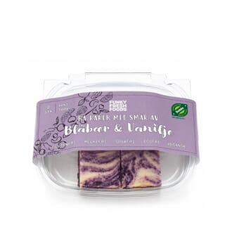 Funky fresh råkake blåbær & vanilje 160 g