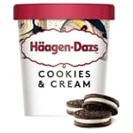 Häagen-Dazs cookies & cream iskrem 460 ml